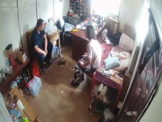 【办公室摄像头】工厂老板与女会计一周做爱片段精选-8